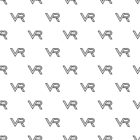 Seamless black and white patternのイラスト素材