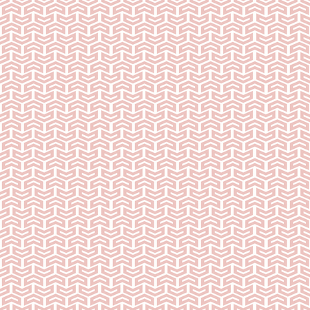 Geometric vector pattern with pink arrows. Seamless abstract backgroundのイラスト素材