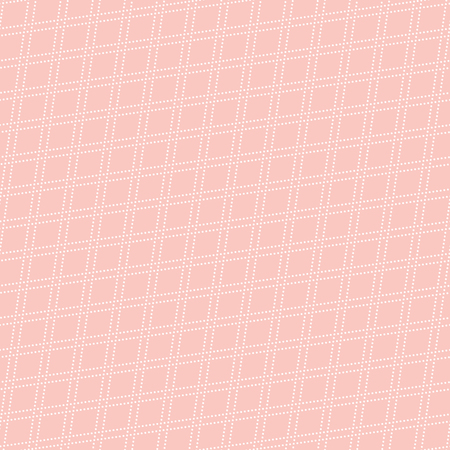 Geometric abstract vector pink and white pattern. Geometric modern ornament. Seamless modern backgroundのイラスト素材