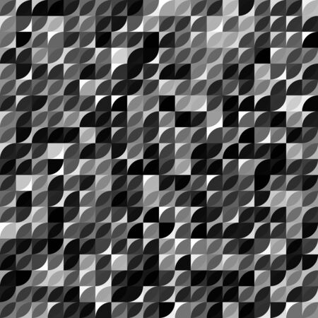 Seamless background for your designs. Modern vector ornament. Geometric abstract patternのイラスト素材
