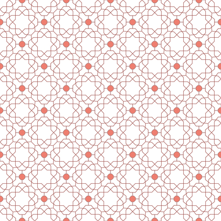 Seamless background for your designs. Modern vector ornament. Geometric abstract patternのイラスト素材