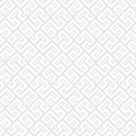 Seamless light background for your designs. Modern vector ornament. Geometric abstract patternのイラスト素材