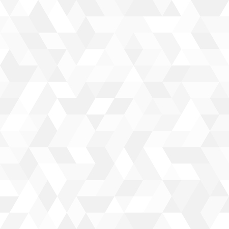 Geometric vector pattern with very light triangles. Geometric modern ornament. Seamless abstract background.のイラスト素材
