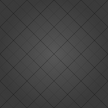 Geometric vector grid. Seamless fine abstract pattern. Modern dark backgroundのイラスト素材
