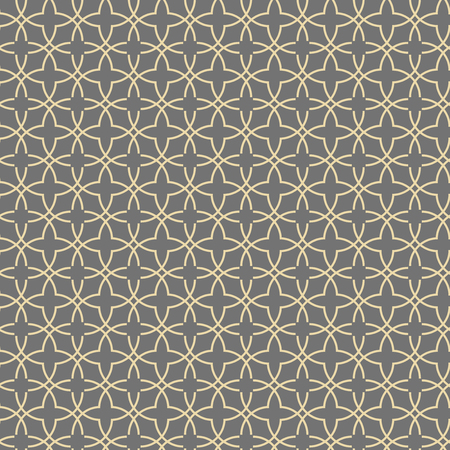 Seamless golden ornament in arabian style. Geometric abstract background. Pattern for wallpapers and backgroundsの写真素材