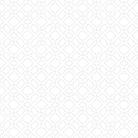 Seamless background for your designs. Modern vector grey ornament. Geometric abstract patternのイラスト素材