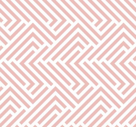 Seamless background for your designs. Modern vector pink ornament. Geometric abstract patternのイラスト素材
