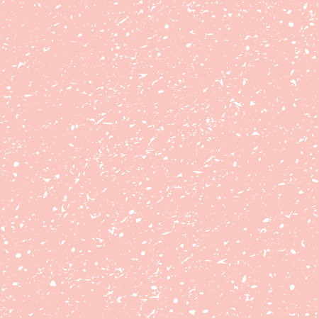 Geometric seamless vector pink and white background. Abstract texture. Pattern with ink splashes and dotsのイラスト素材