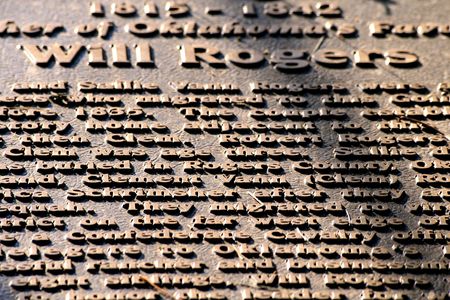 Historic marker found in the countryside