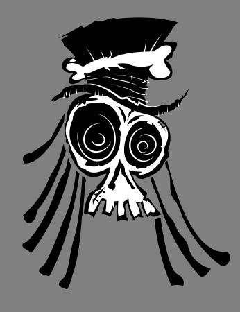 Voodoo Skullのイラスト素材