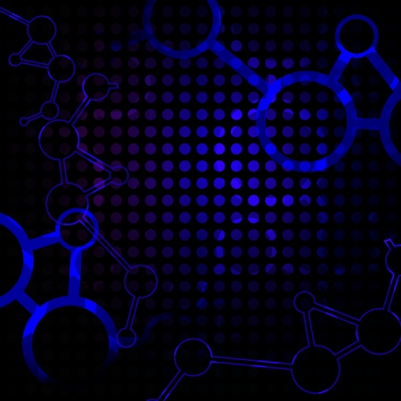 Abstract Blue Backgroundのイラスト素材