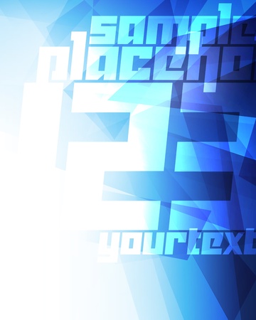 Blue Prism Backgroundのイラスト素材