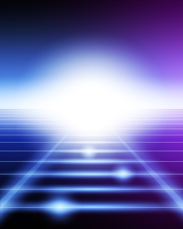 Colorful Horizon Backgroundのイラスト素材