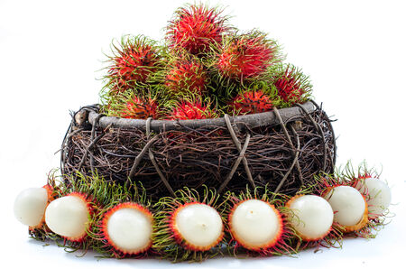 Rambutan fruitの写真素材