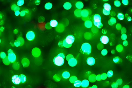 Abstract circular bokeh background of Christmaslight