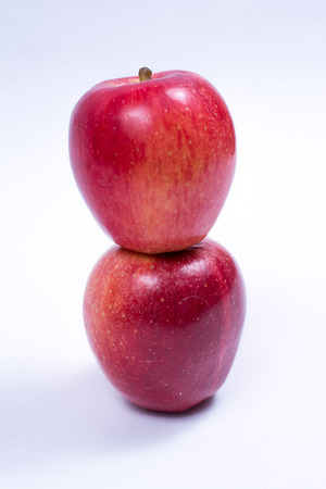 Red appleの写真素材