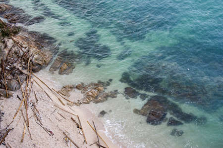 Blue sea and sand beaches, Thailand