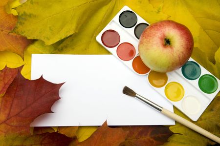  Paints of autumn. の写真素材