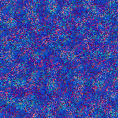 Seamless texture of endless blue and purple color spots.のイラスト素材