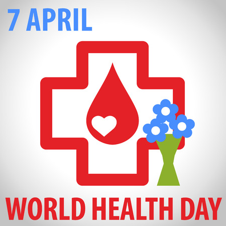 Vector illustration. Icon depicting the symbols of the medical.のイラスト素材
