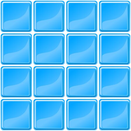 Blue tiles texture seamless illustrationのイラスト素材