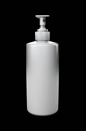 3d Illustration of Realistic Cosmetic bottle can sprayer container.の写真素材