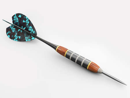 3d Rendering of Dart arrowの写真素材