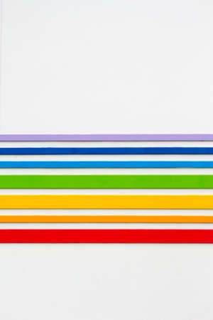 Color fence の写真素材