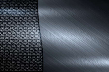dark silver mesh steel texture background 