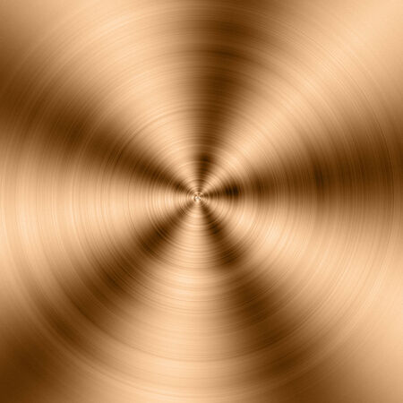 circle copper texture の写真素材