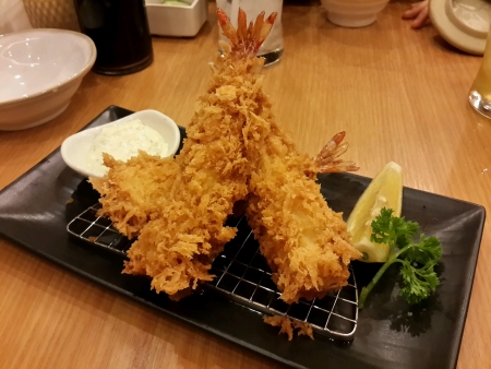 tempura crispyの素材
