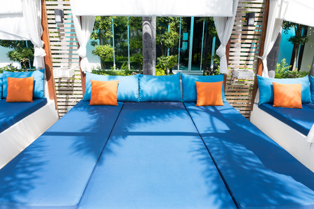 outdoor decorative pillow natural Fabricのeditorial素材