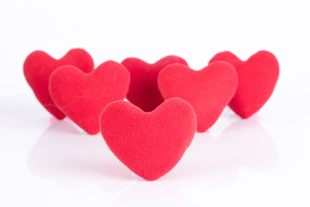 red heartの写真素材