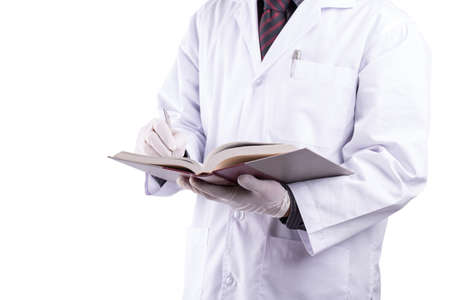 Doctor Isolated On White Backgroundの写真素材