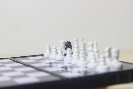 Simple Photo illustration for War, battle or politic situation concept, betrayer beyond the soldier,...