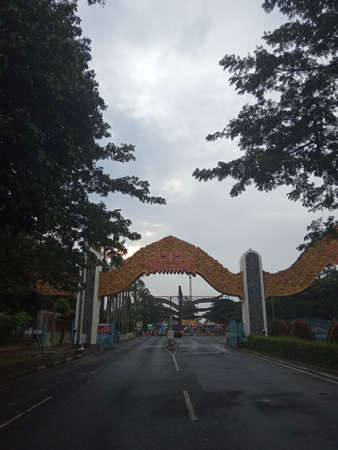 Photo, 10 April 2021, Indonesia, East Jakarta, Gate One or Taman Mini Indonesia Indah, TMII, Chamber...
