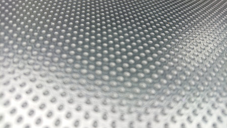 black dot artificial leather skin or surface for backgroundの写真素材