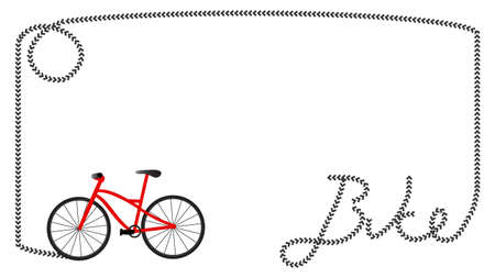 Bike frame のイラスト素材