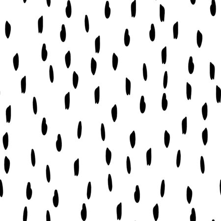 Seamless pattern with abstract forms. Scandinavian design.のイラスト素材