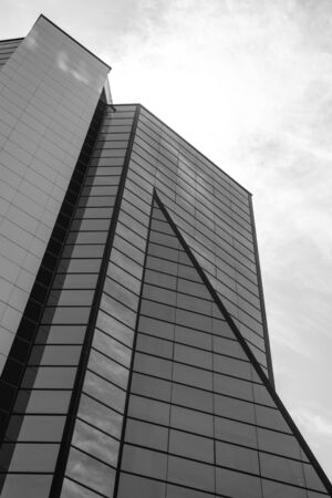 grey tower block at day lightの写真素材