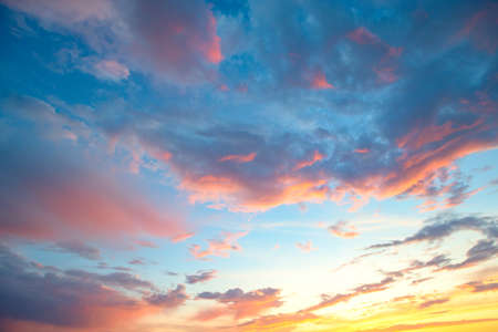 Color Sky only sunset sunrise
