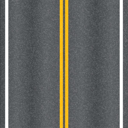 Asphalt road texture with marking lines のイラスト素材