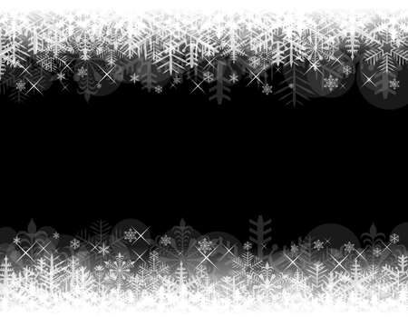 Abstract Christmas background with black copy space のイラスト素材