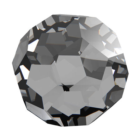 Diamond isolated on white background.の写真素材