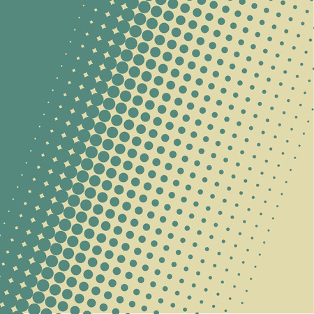 Blue green halftone vintage diagonal vector background.のイラスト素材