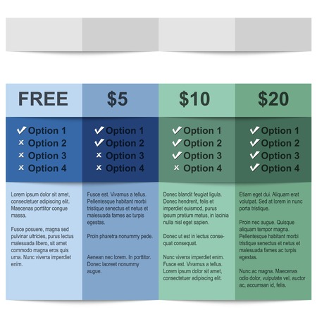 Color plates product choice banner vector template.のイラスト素材