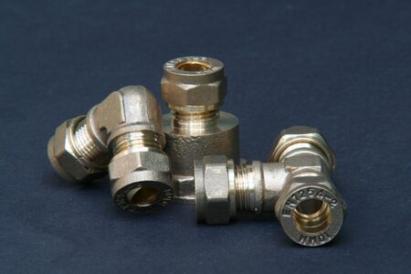 Plumbing fittingsの写真素材