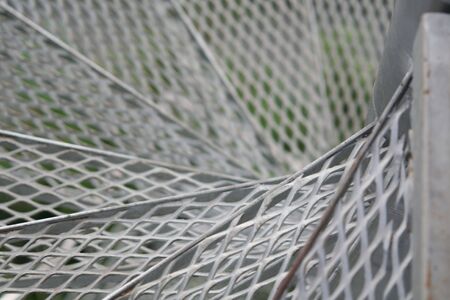 Metal stairsの写真素材