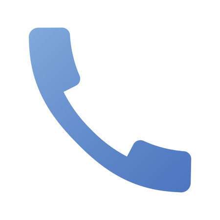 Gradation icon illustrations for phone calls, inquiries, contacts, etc. (Fill version)のイラスト素材