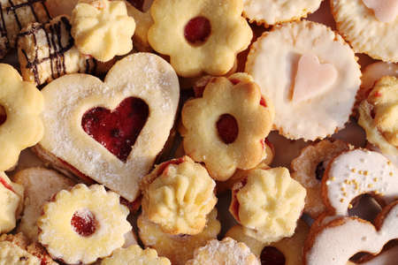 Cookies for wedding or Valentine dayの写真素材